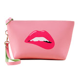 PU Leather Women Day Clutches Bags Makeup Bag