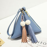 Mini Triangle Women Clutch Purse Hand Bag