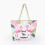 Flamingo Printed Casual Bag baech bags