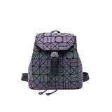 Luminous Geometry Women  Student Drawsting School Bags