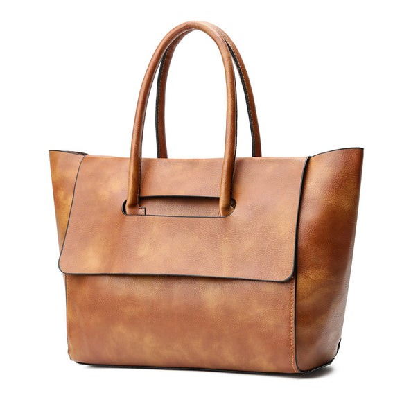 Women Top handle Designer PU Leather Handbags