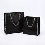 Retro Large Capacity Tote Bag Women