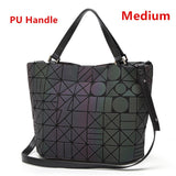 New Geometry Women Bags Luminous  2019 Japan Style
