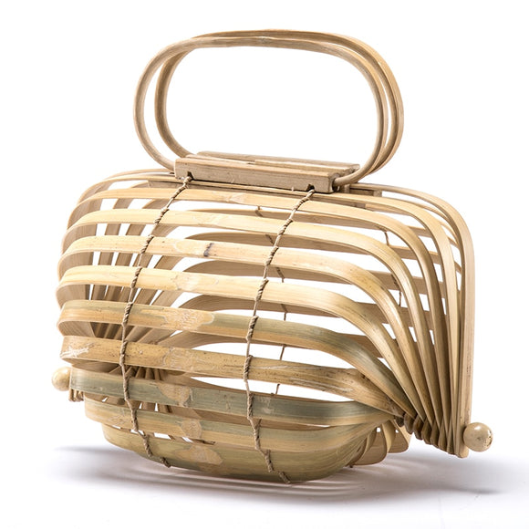 Fashion New Designer Women Bamboo Handbags beach bag