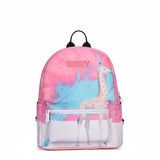 Women Printing Lovely Animal Flamingo bag new models