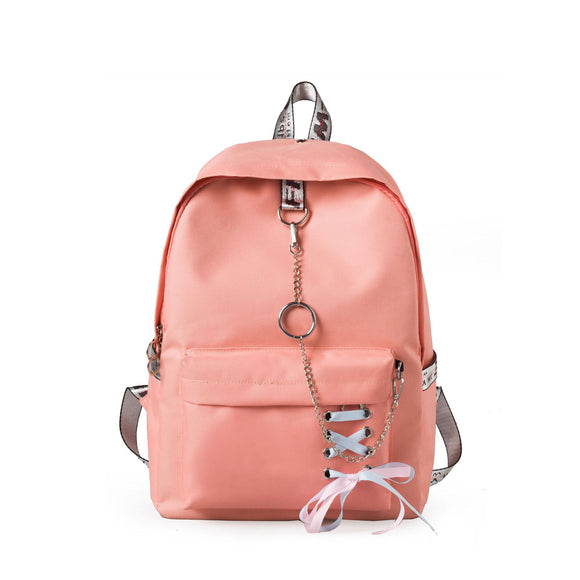 2019 Fashion Canvas Women Backpack School Bag
