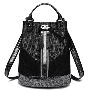 Leather Fashion Backpacks School Bags